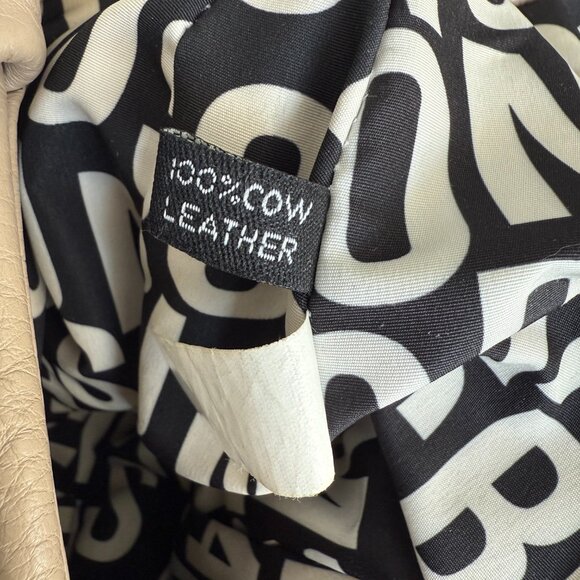 Marc by Marc Jacobs Classic Q Natasha Taupe Leather Crossbody Bag - Picture 11 of 13